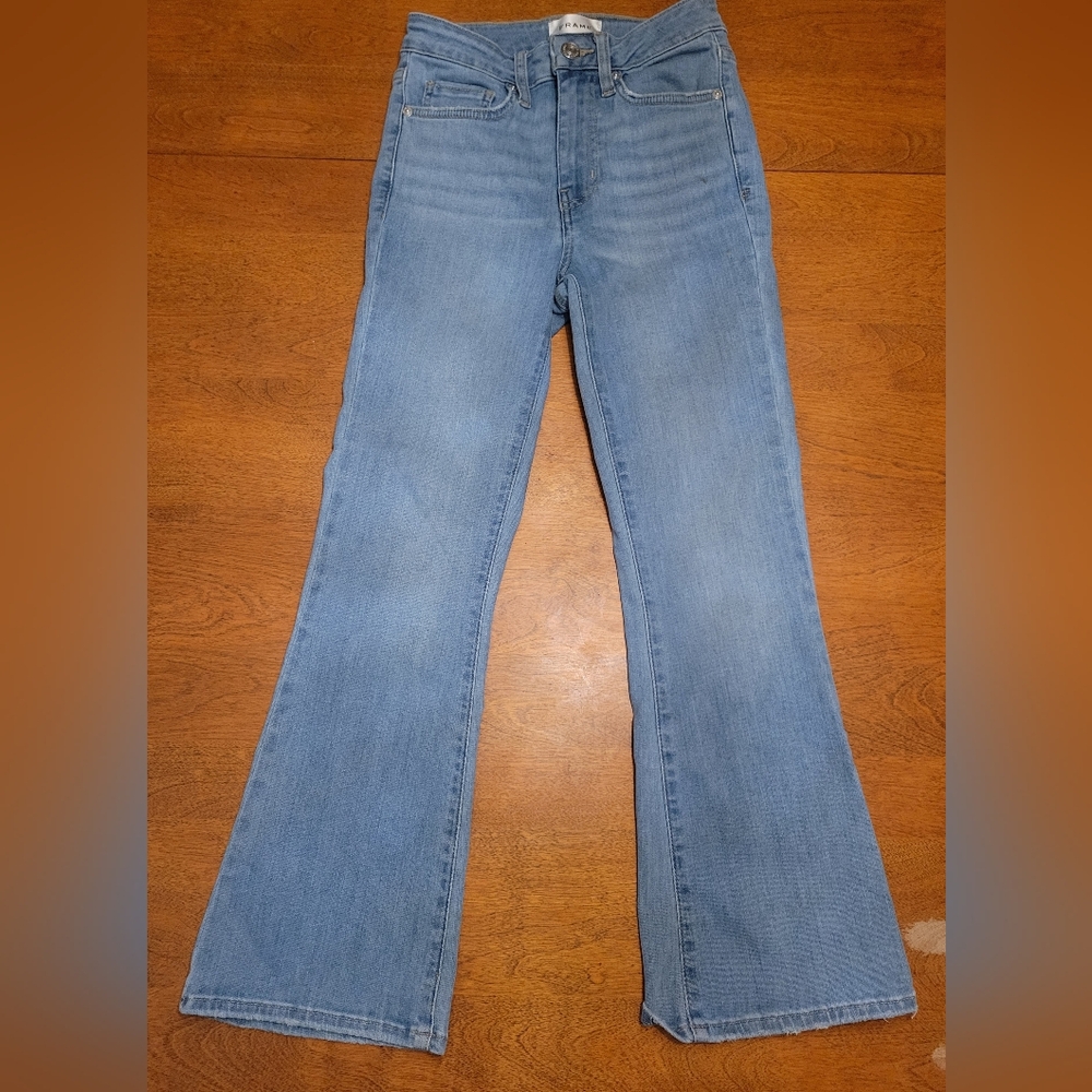 Frame Flare Light Blue Jeans | 23